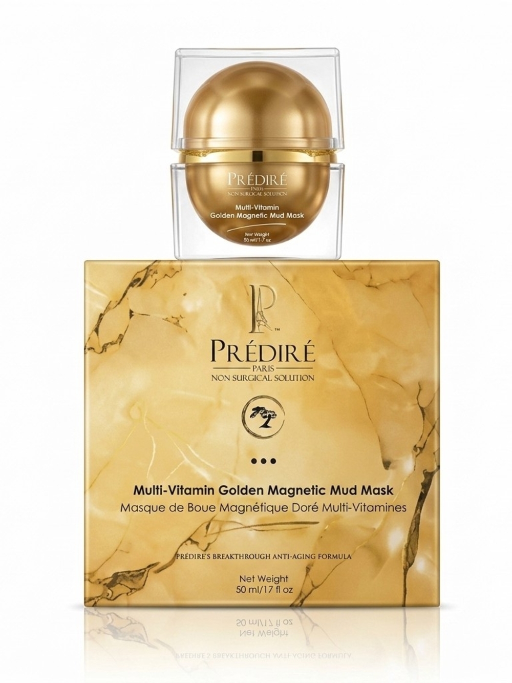 Prédiré Paris Multi-Vitamin Golden Magnetic Mud Mask 50ml NIB